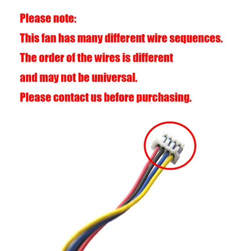 Imagen 2 del producto Ventilador CPU FD4010RL-5001 DC5V 0.2A Nuevo