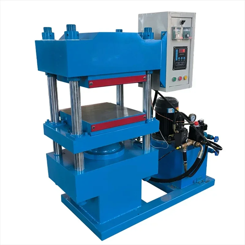 

50 tons flat vulcanizing machine 500*500 plate size rubber hot press forming machine