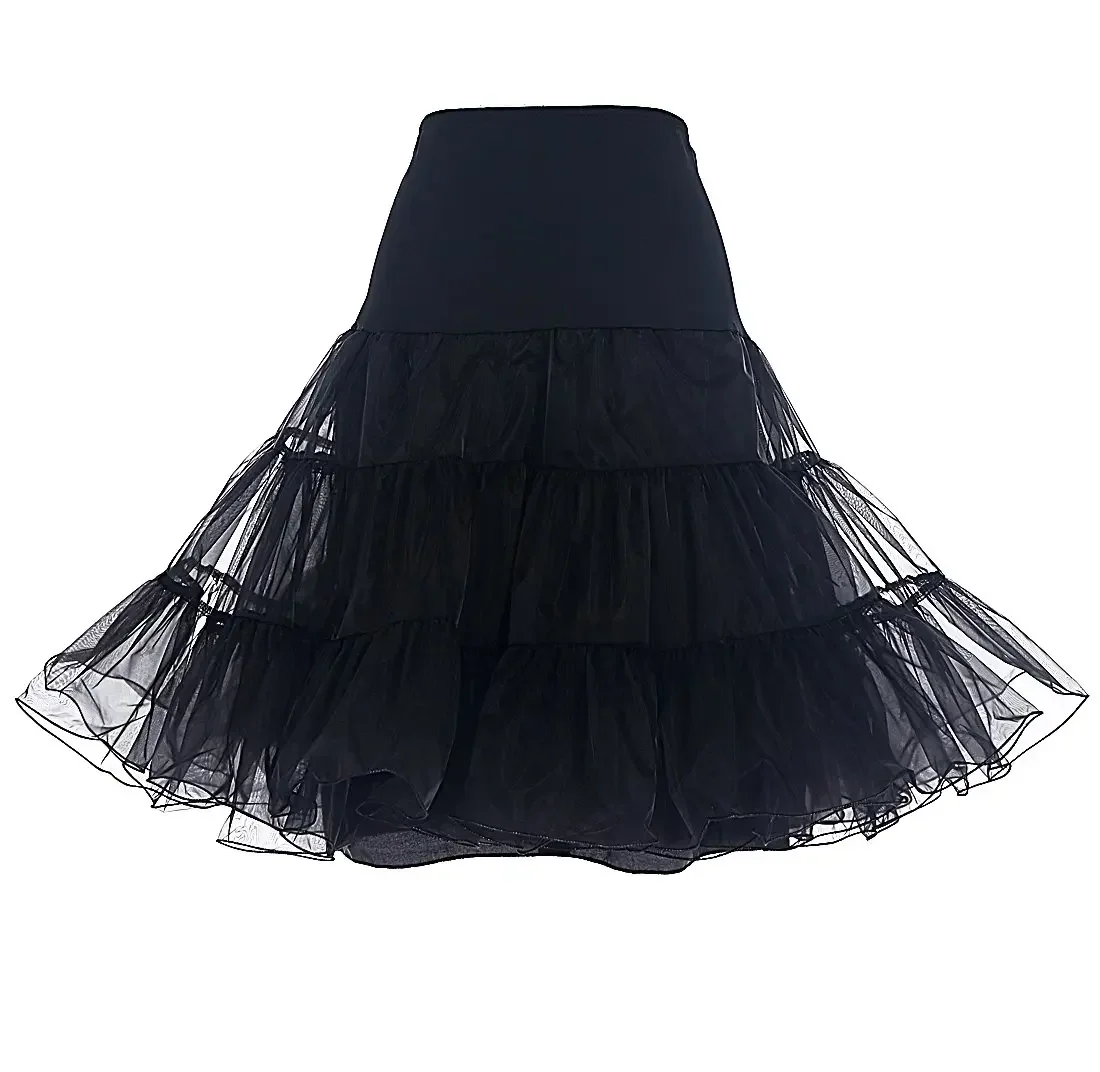 New Style Fresh Looking Women's Vintage Rockabilly Petticoat Skirt Tutu 1950s Underskirt