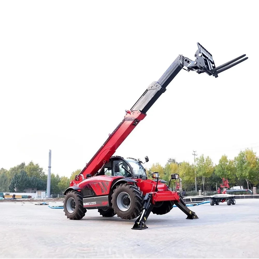 Customized 14m Telescopic Handler Telehandler Factory Price With Long-term Service & Support