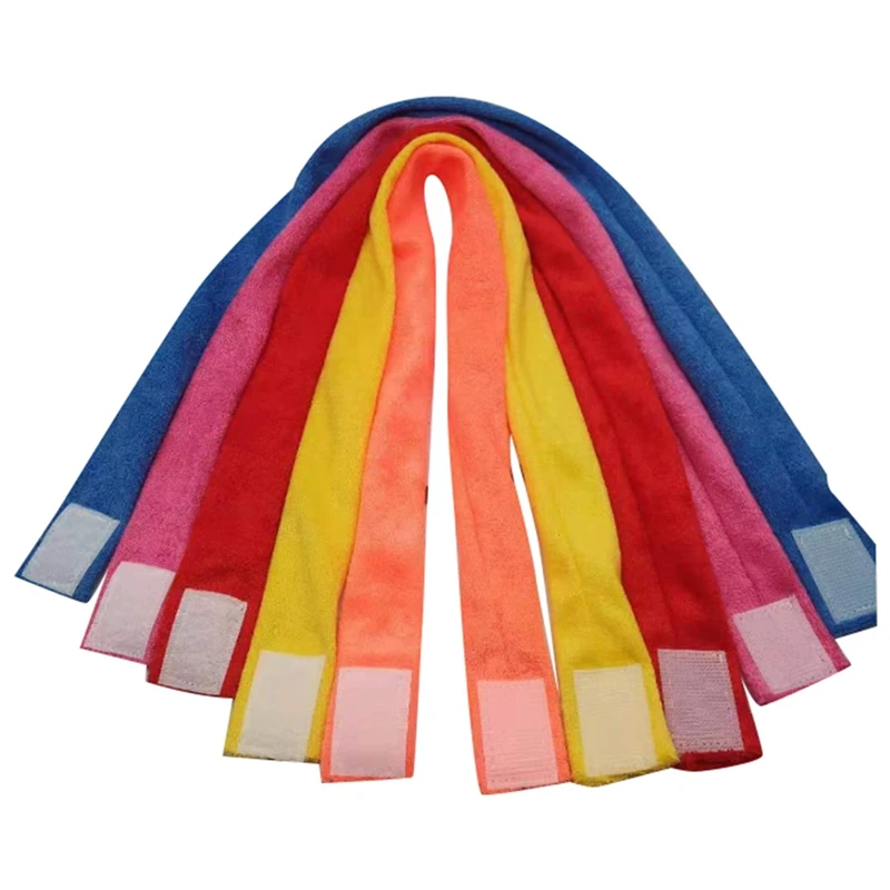 5 pçs toalha pano faixa de cabelo toalha pano faixa de cabelo confortável exercício de lavagem yoga feminino bandana