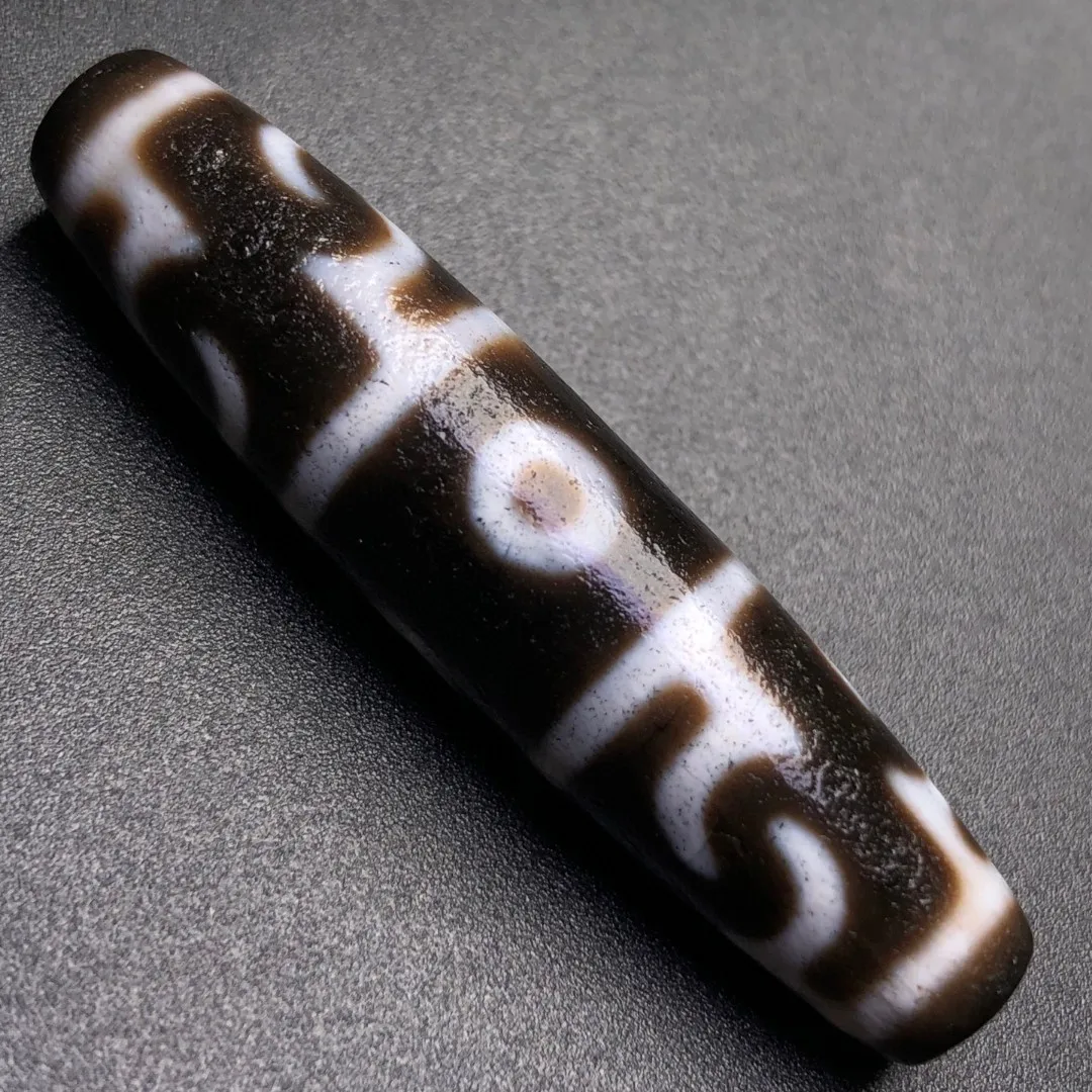 Черно-белый агат, трехглазый лотос, мастер, артефакт, дзи, ожерелье из бисера, кулон, браслет, цепочка с несколькими сокровищами, аксессуары, отделение