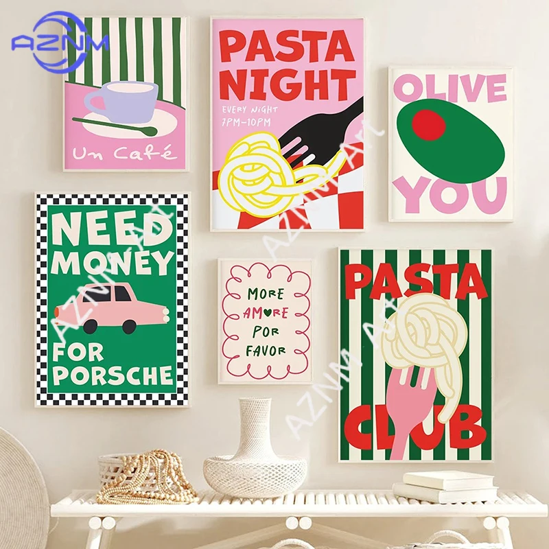 Resin Art Quotes - Постеры с цитатами о еде, алмазная
