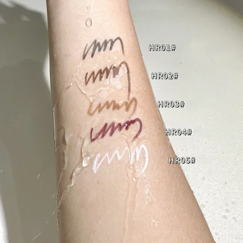 Waterproof Eyeliner Pen White Black Brown Long Lasting Quick-drying Pencil Not Blooming Liquid Eyeliner Gel Eyes Makeup Cosmetic
