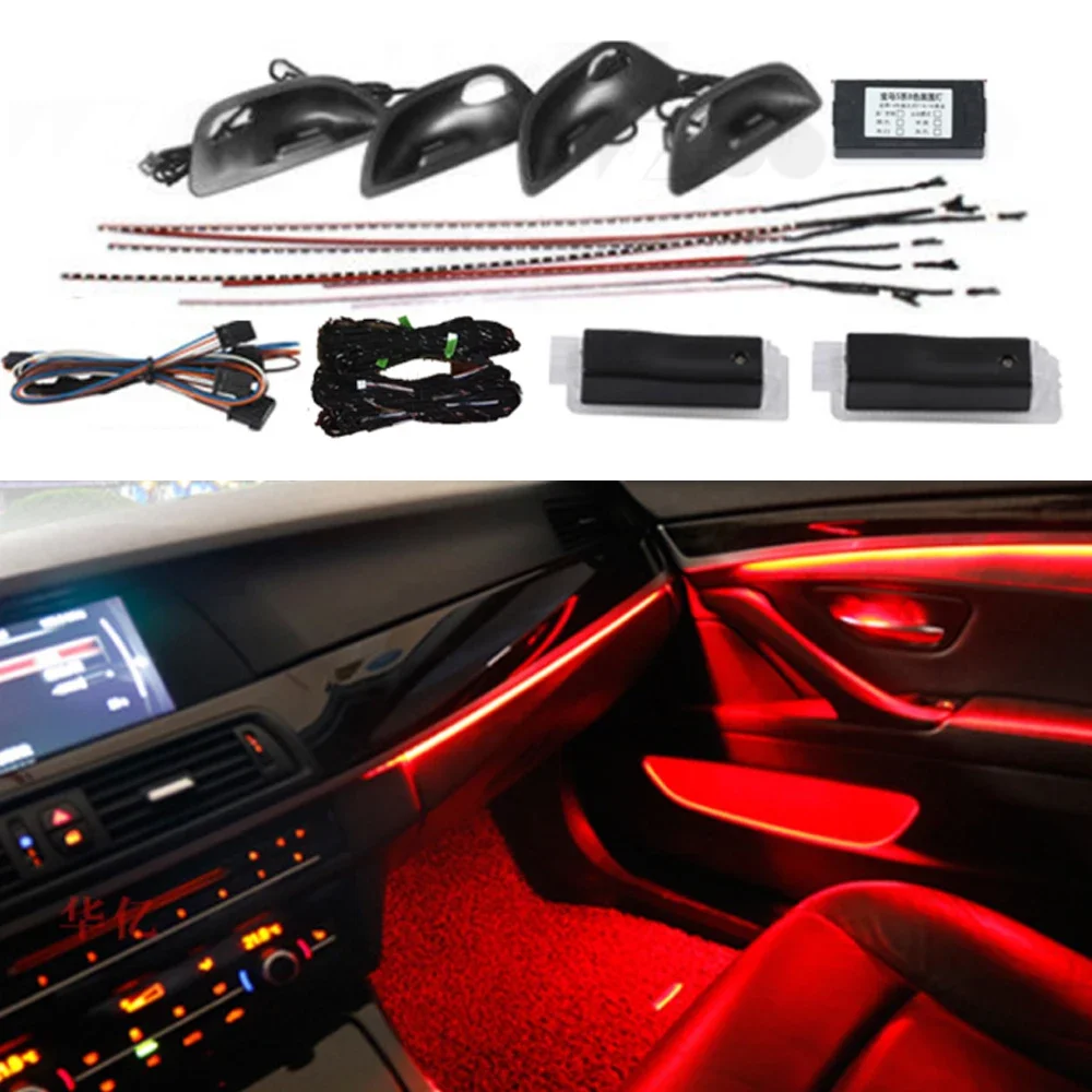 

For BMW 5/6 /7 Series Car Ambient Light LED Strip For F10 /F11 /F07 / F18 / G30 / G31 / G38 / F06 / F12 F13 F01 Car Accessories