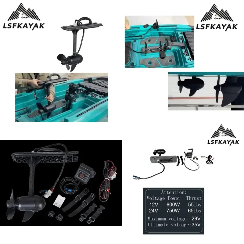 Hot Sale Hot Sale 2026 Fishing Kayak 65LBS Motors Can Be Together with Propeller Pedals Door to Door Transportation