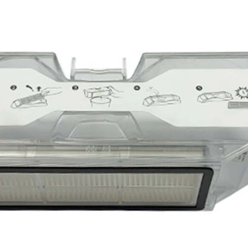 Original For Roborock P10pro Robot Dust Box With Hepa Filters Vacuum Cleaner Replacement Parts Cleaning Garbage Dust Bin Box