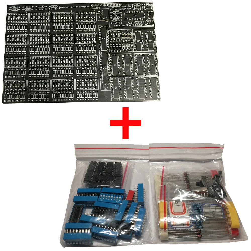 CPU DIY kit TD4 DIY CPU kit (PCB and all components) Make a simple yet complete CPU