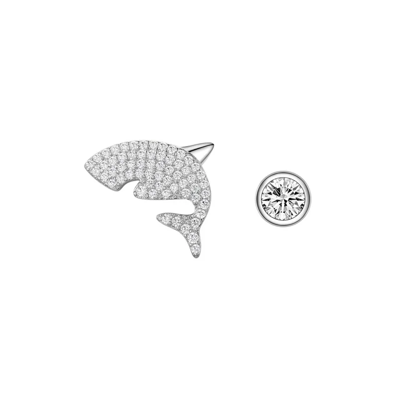 

Оптовая продажа, новый дизайн, серьги Shark Pendientes De Moda 2023, необычные ювелирные изделия, смешанные серьги