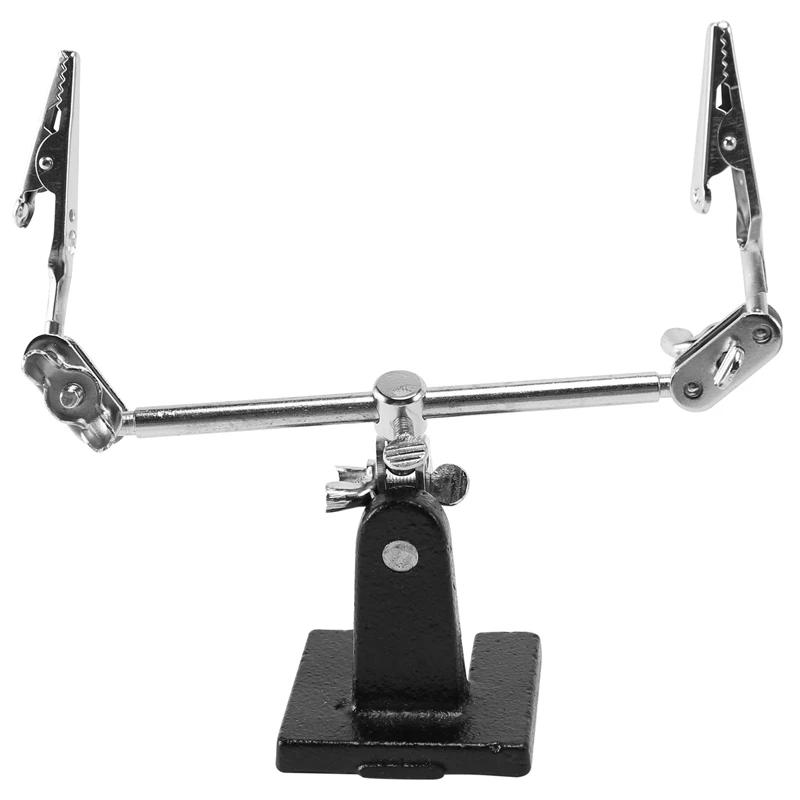 

Third Hand Soldering Iron Stand Clamp Helping Hands Clip Tool PCB Holder Electrical Circuits Hobby