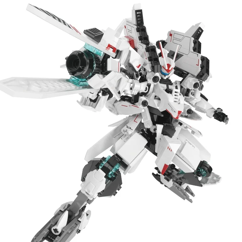 

F5-A0011 Строительные блоки для мальчиков Меха Игрушки Трансформационный робот Трансформация Меха Модель Сборка игрушек
