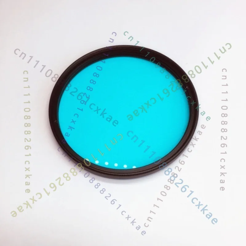 Blue Glass IR Cut‑Off Filter, Color Restoration Filter For Modified Camera, 37 49 52 58 67 72 77 82mm
