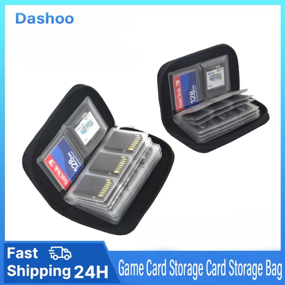 

Чехол-держатель для карт памяти, сумка для хранения, кошелек, 22 слота для CF/SD/Micro SD/SDHC/MS/DS, игровые аксессуары, коробка для карт памяти