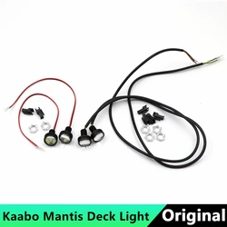 Original 60V LED Spotlight For Kaabo Mantis 10 Electric Scooter Deck Front Light&Brake Light Skateboard Spare Accessories