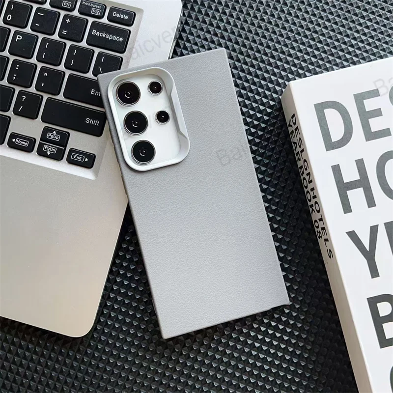 Для Itel S25 ультра ударопрочный роскошный кожаный мягкий защитный чехол из искусственной кожи на заднюю панель с защитой от царапин чехол для телефона