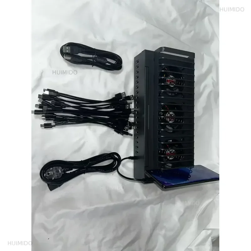 USB Ports Box Phone Farm USB Hub Android Control Box Batch Synchronization Smart Control Unified Management