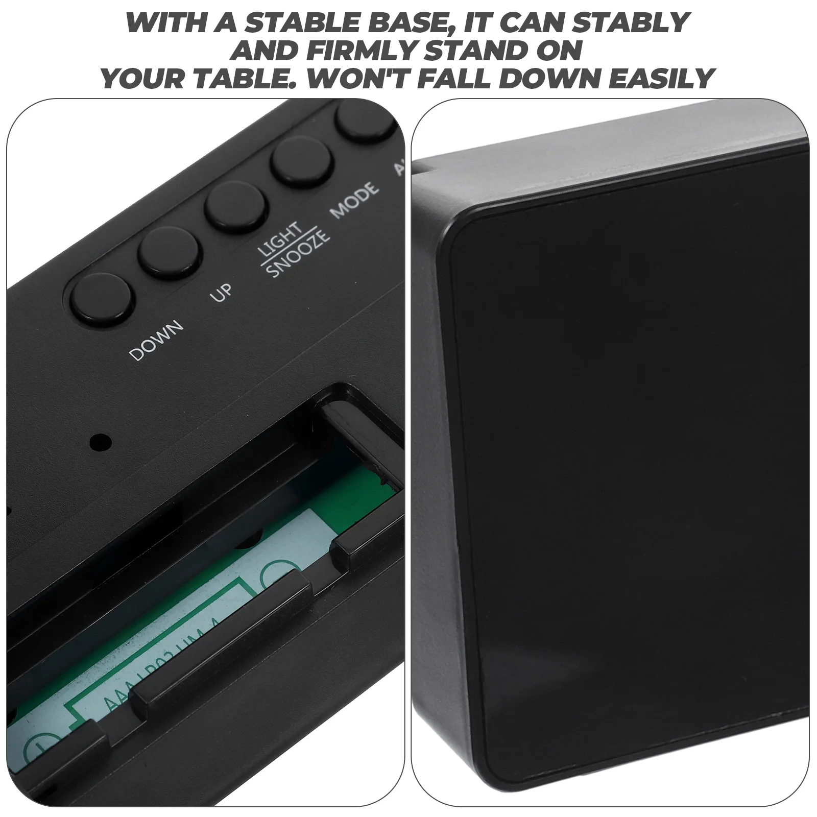 

Large Screen Digital Alarm Led Electric Clock For Bedroom Desk Home Decor Big Numbers Display Table Clock Office Hotel