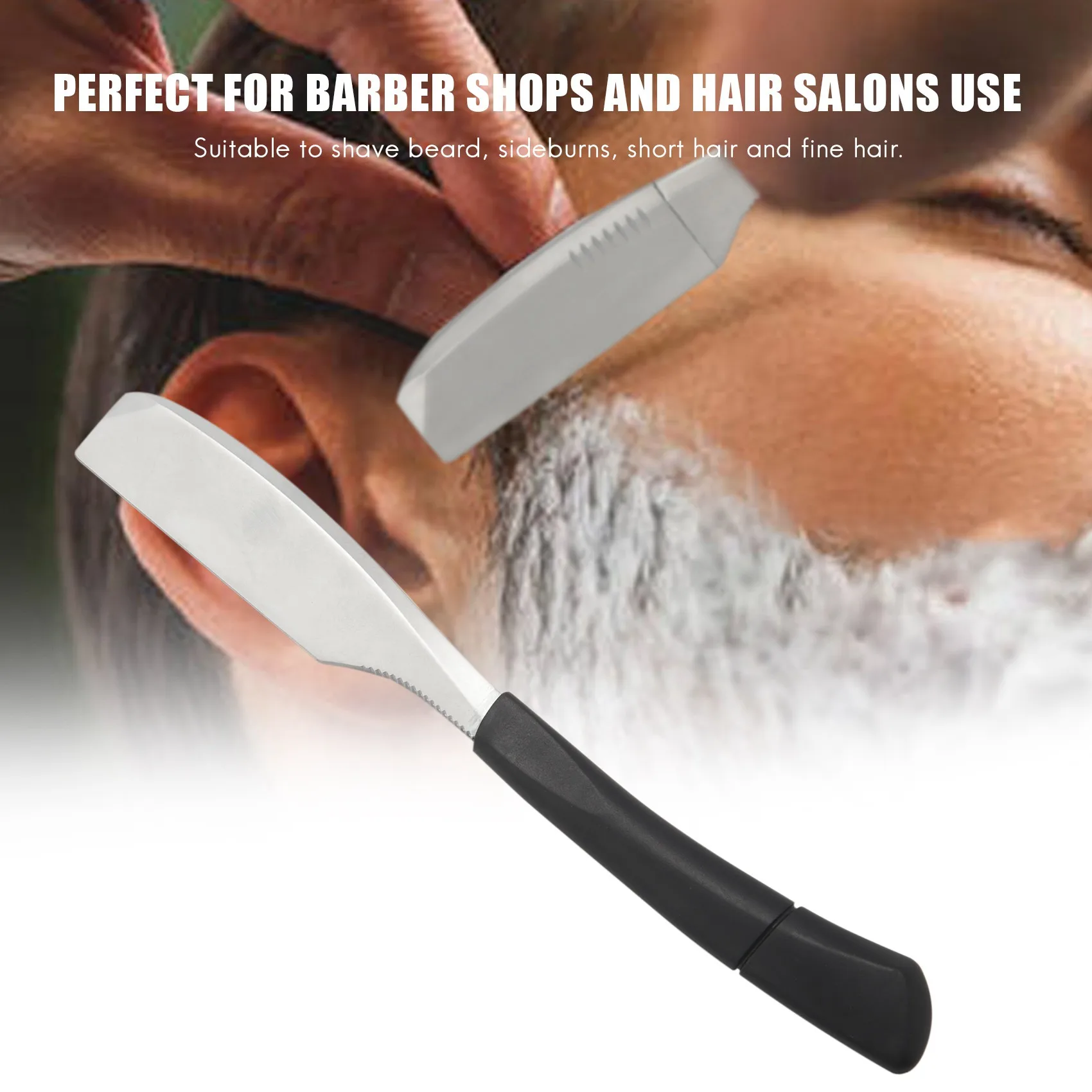 Bastone di rasoio dritto per uomo donna Lame per coltello da barba da barbiere Design primaverile Barba Viso Ascelle Corpo