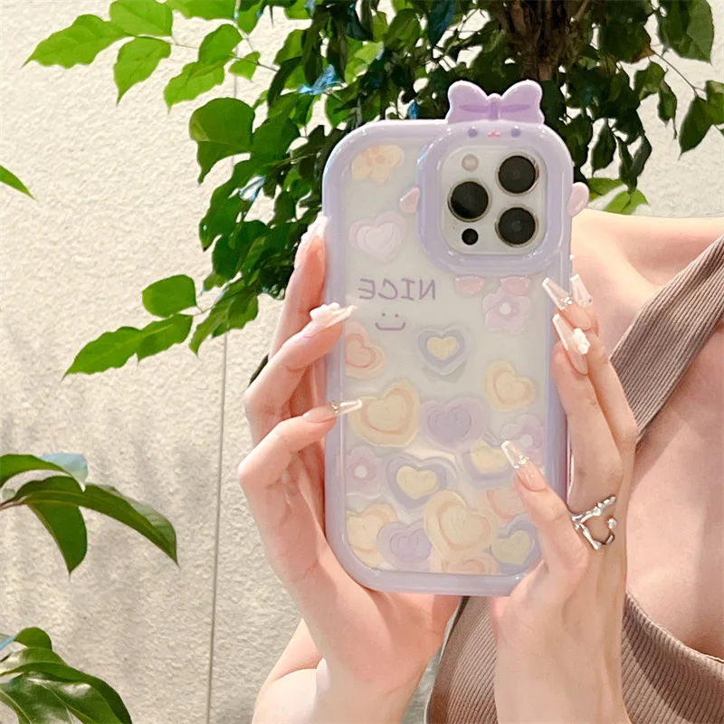 Silicon Bear Case For Xiaomi Redmi Note 11 Pro 12 10 9 8 Pro Little Monster Case Redmi 10C 12C 9C 9A Poco C55 Mi 11 Lite 5G NE