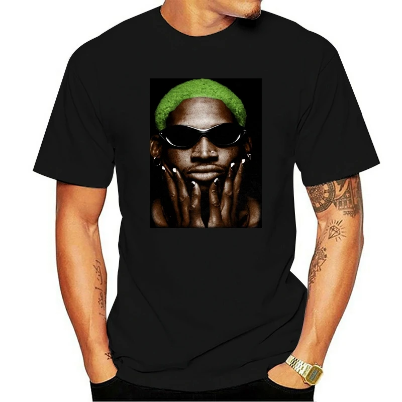 

Men Hip Hop Streetwear Tshirt DTG Print Rodman Graphic Print T-shirt Oversized Men's Streetwear T Shirt Harajuku Tshirts Top Tee