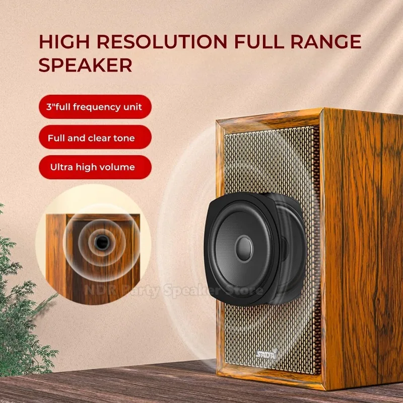 Hi-fi Computer Audio Desktop Home Notebook Speaker Wood Subwoofer Multimedia Wired Desktop Speaker Bluetooth Wireless Connection