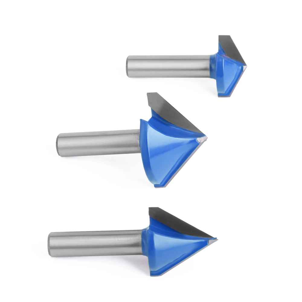 Imagem -04 - Lavie-tipo Slotting Cutter Carving Grooving Tools Router Bit Grupo Fresas de Segurança mm Shank 60 v 90 v 120 v
