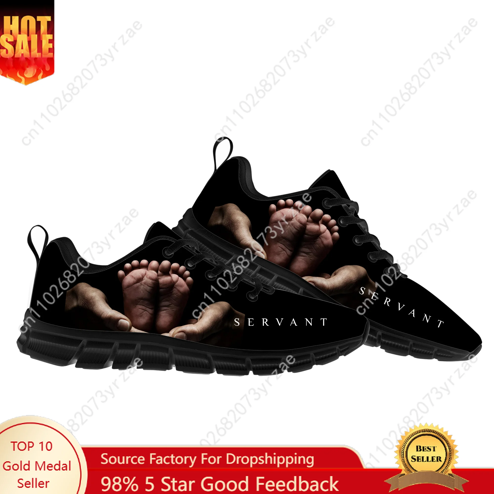 

Кружевная сетчатая обувь Servant, кроссовки на плоской подошве, мужская и женская спортивная обувь, высококачественные персонализированные модные спортивные кроссовки на заказ Footwes