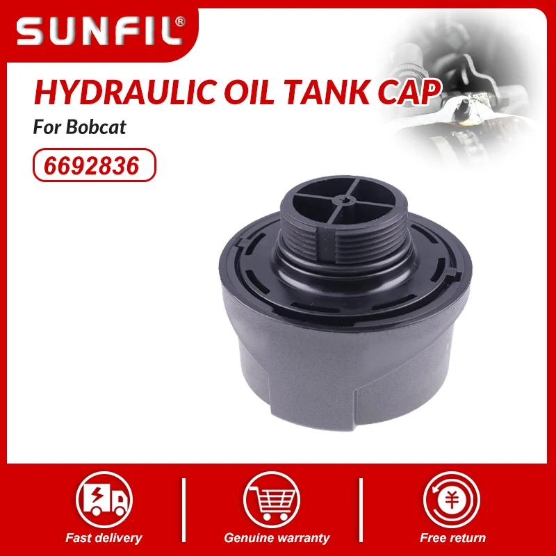 

6692836 Hydraulic Oil Tank Cap & Breather for Bobcat 331, 334, 337, 341, 435, E20,E35, E42, E45, E50, E55, E85