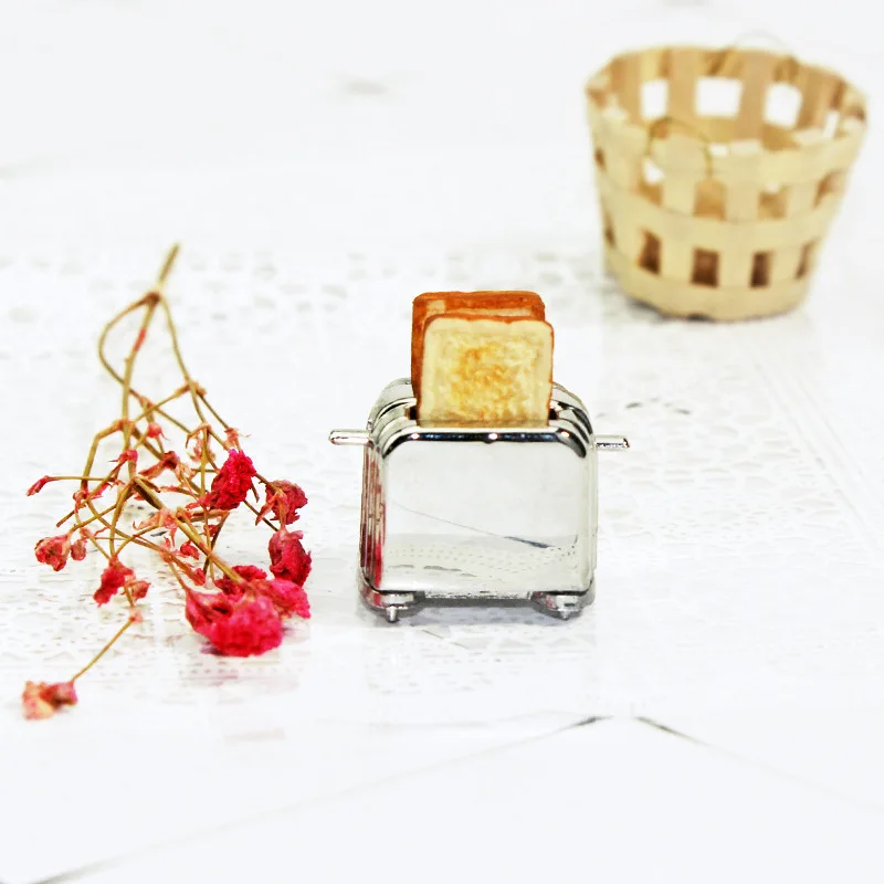 모형 빵 기계 미니어처 장난감 1:12 인형 집 액세서리 Ob11 주방 장면 피규어 모델 미니어처 장식