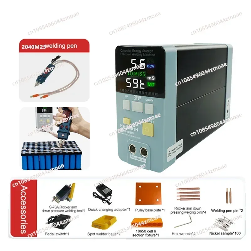 HT-SW01H 21KW 3500A Lithium Battery Spot Welding Machine/High Power 18650/21700 Battery Spot Welder for battery 0.5mm thickness