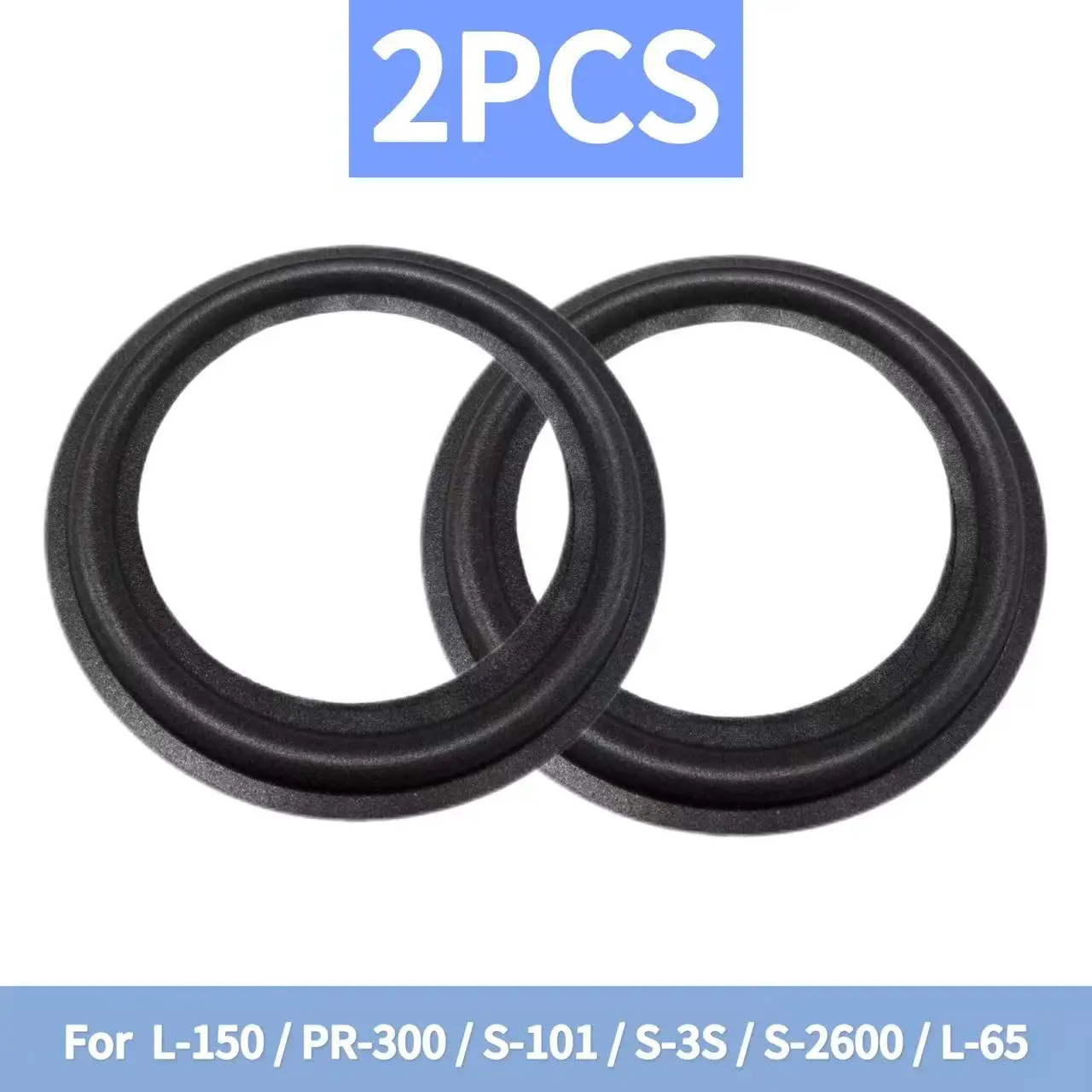 For JBL L-150 PR-300 S-101 S-3S S-2600 L-65 Speaker Foam Repair Folding Edge Ring （2PCS）