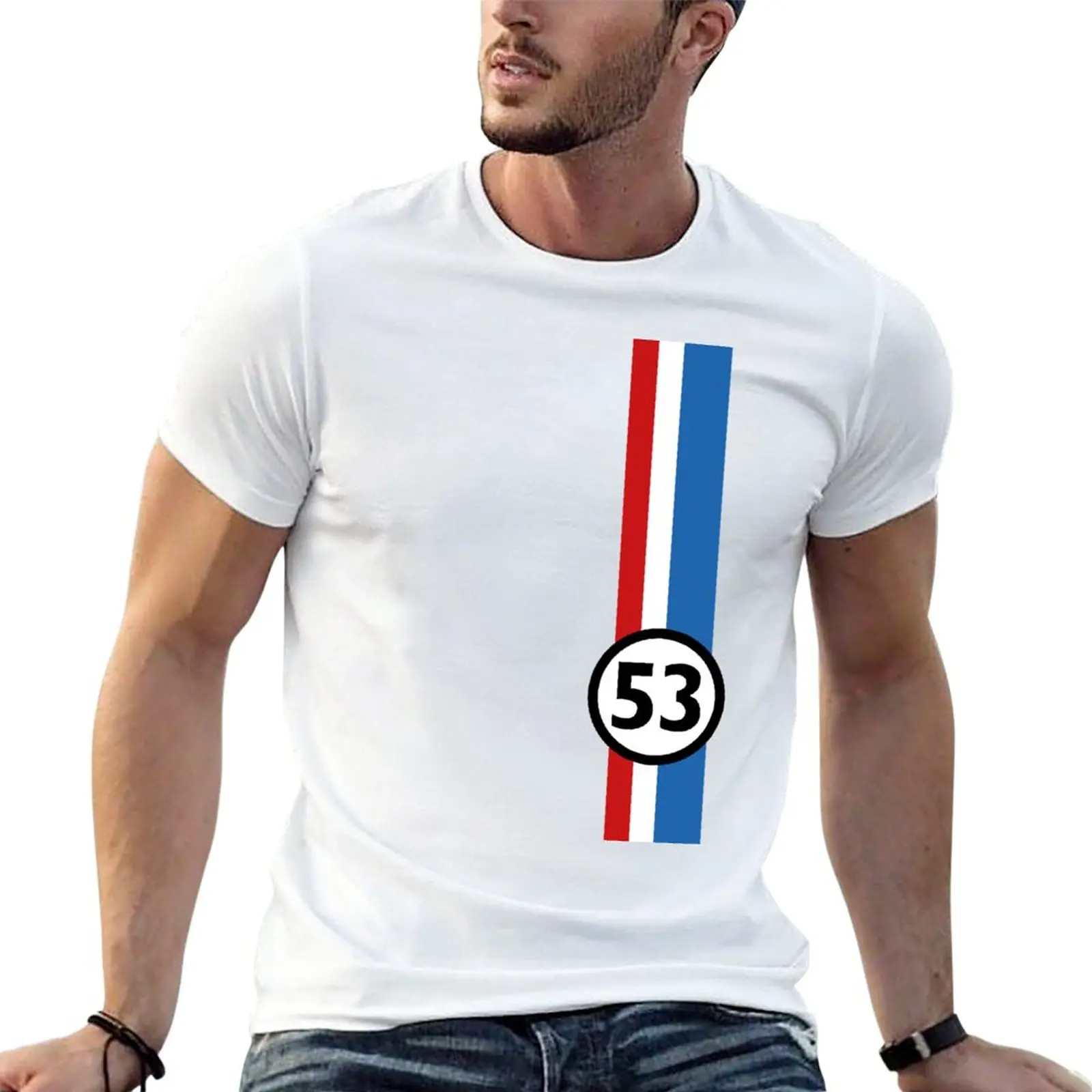 New herbie 53 old car T-Shirt new edition t shirt quick drying shirt custom t shirt mens vintage t shirts