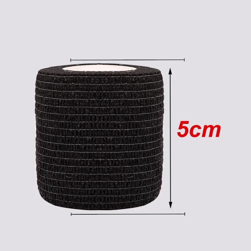 1/6/12 pcs  winding black elastic bandage elastic self-adhesive bandage pressure fixed sports knee protection sports bandage