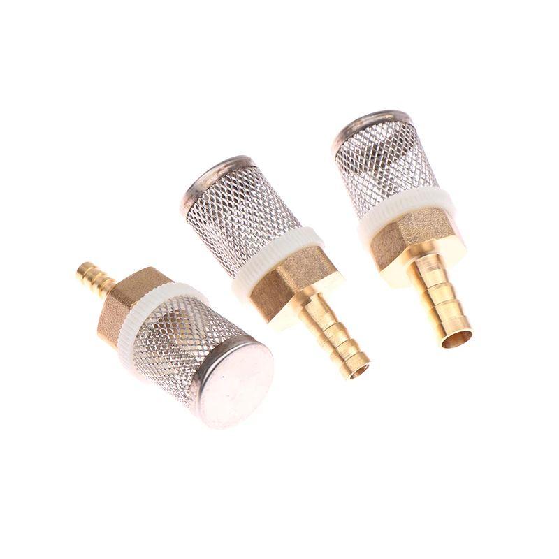 Colador de malla de acero inoxidable, filtro de manguera de cabeza de cobre, riego de jardín, lavado de coche, filtro de Acuario, filtración de bomba de agua, 4-10mm
