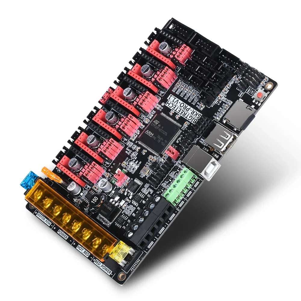 VoltSBigtreetech Skr Pro V1.2 Motherboard Support Three Colors Printing Wifi Tmc2209 Vs Mks Gen L Board For Tft35 V3.0 Ender 3