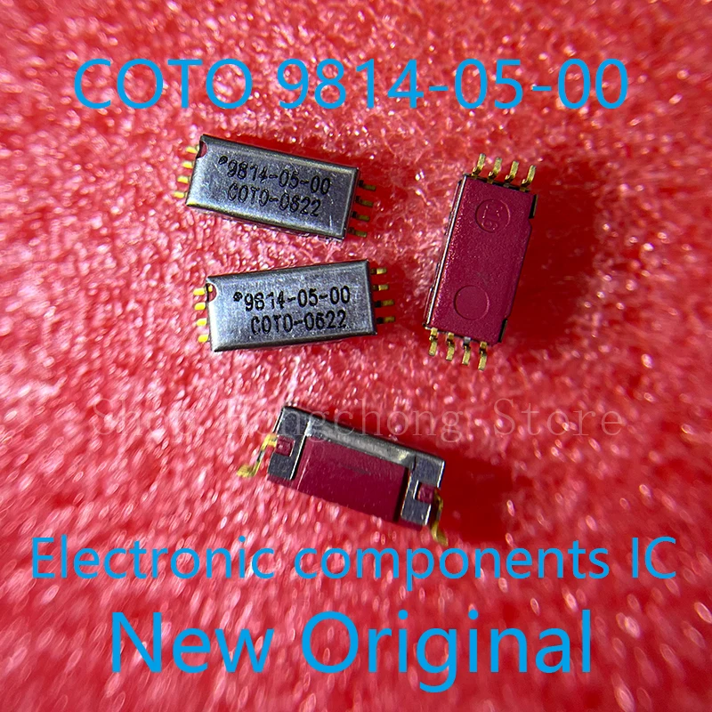 

Новый оригинальный 9814-05-00 9814-05 98140500 герконовое реле 5 В постоянного тока 150 Ом 0,25 А SPST-NO (4,95x4,57) мм SMD сухой 2 шт.