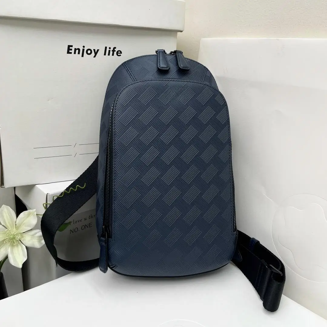 New Men's Crossbody Sling Bag, Lightweight Shoulder Chest Pack for Travel & Daily Use