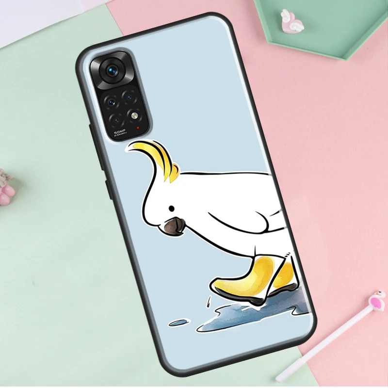 parrot bird For Redmi Note 12 Pro Plus Cover For Redmi Note 10 8 9 11 Pro 12S 11S 10S 9S 9C 10C 12C Case