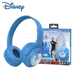 Disney Marvel Wireless Bluetooth Headphones HIFI Surround Sound Foldable Laptop Headsets with Mic for Kids Anime Cartoon