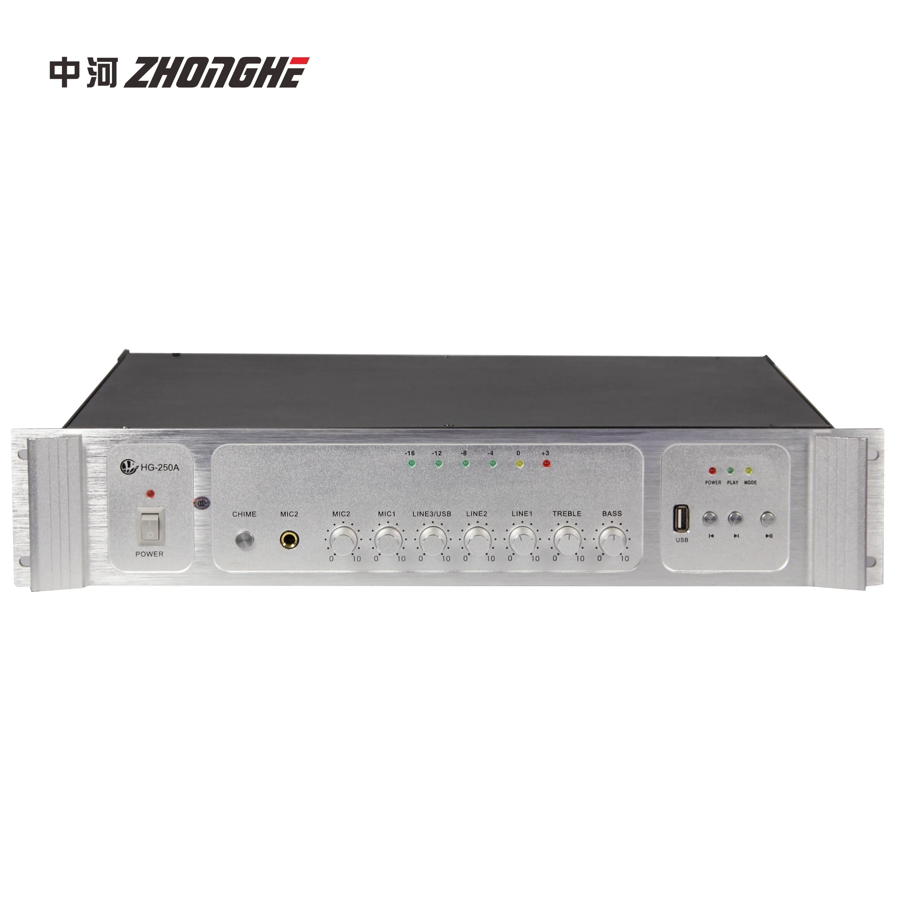 USB-650 Soundsystem PA. Verstärker 600 Watt Klasse A Audioverstärker Hi-Fi-Verstärker