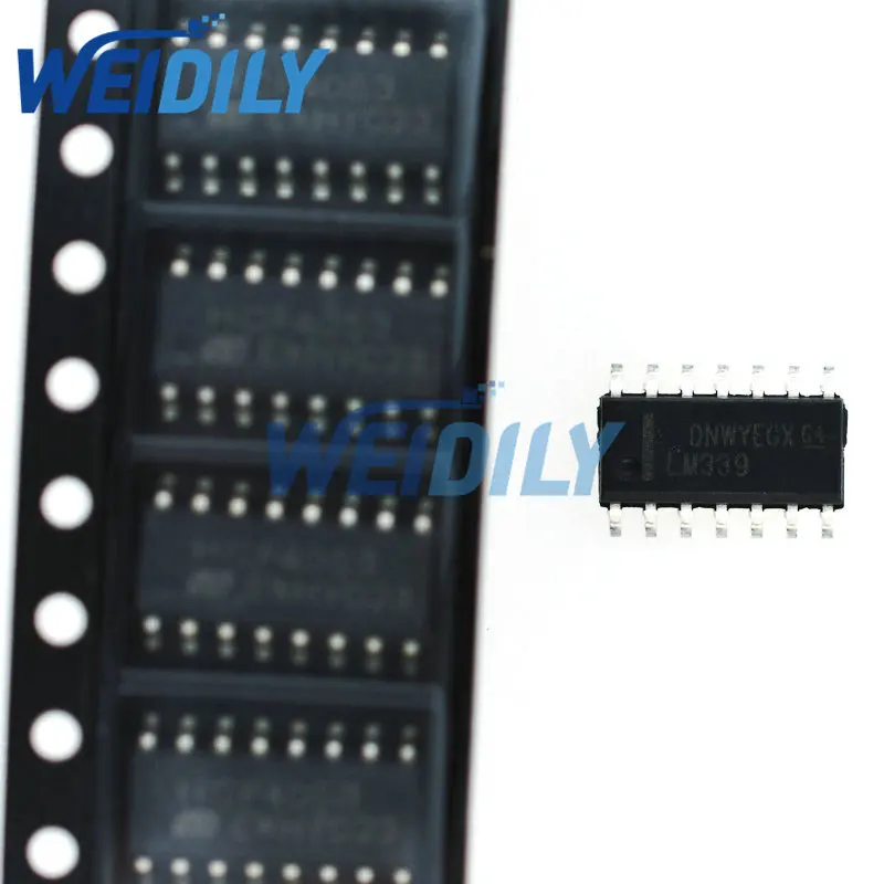 10PCS LM339 LM339G LM339DR SMD Amplifier SOP-14 SOIC14 IC New