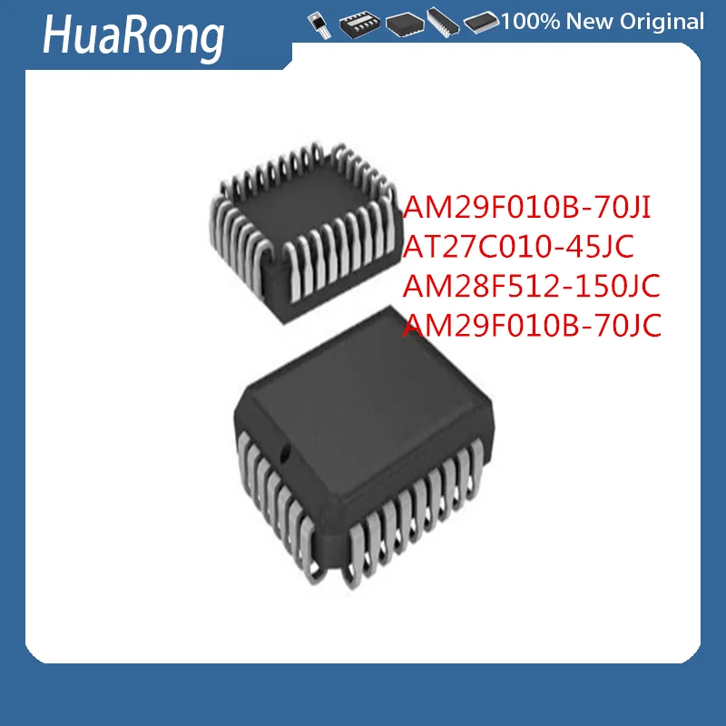 10Pcs/Lot  AM29F010B-70JI  AM29F010B   AT27C010-45JC  AT27C010   AM28F512-150JC  AM29F010B-70JC   PLCC32