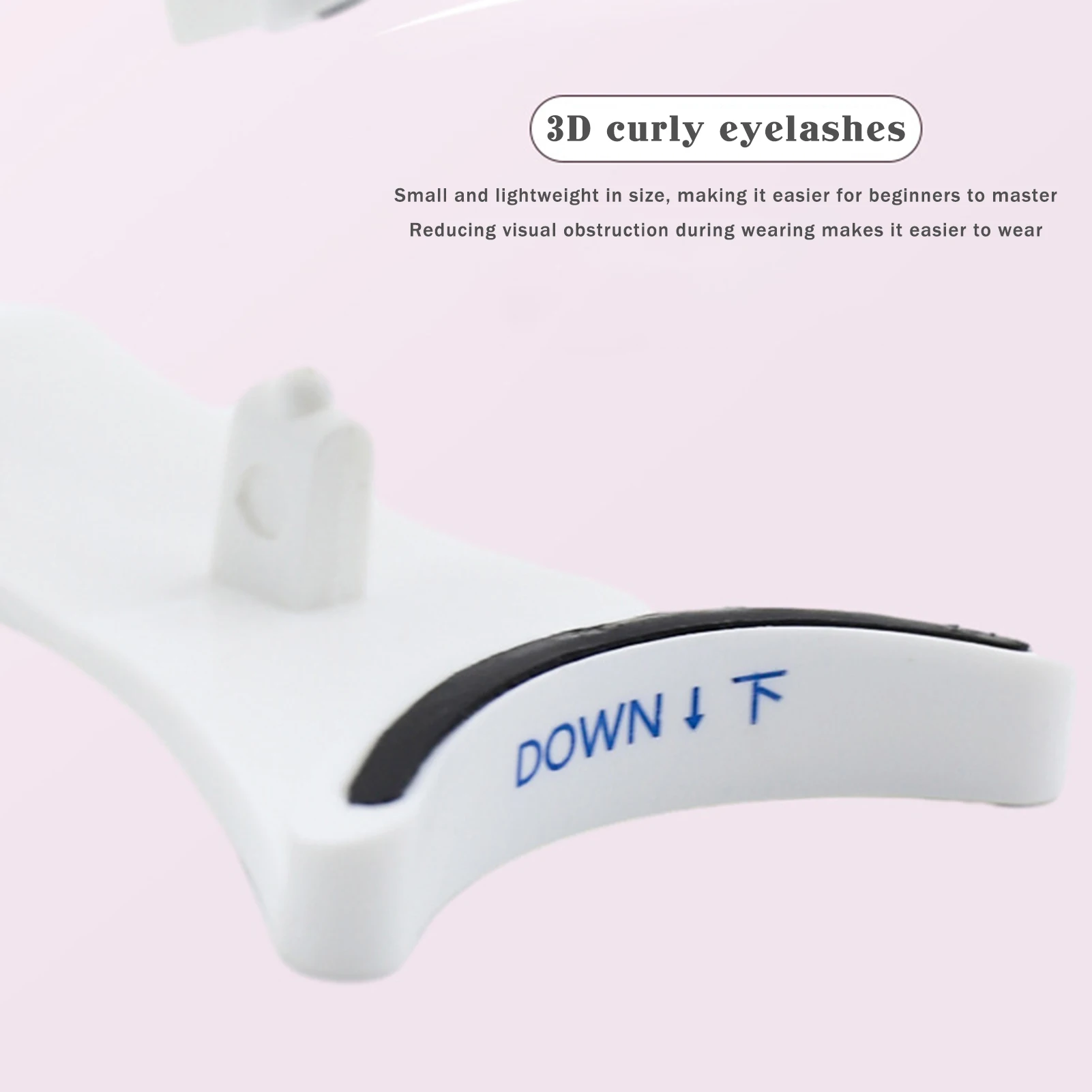 Pince à cils magnétique compacte et efficace, pour une application facile, légère, pour un maquillage de fierté