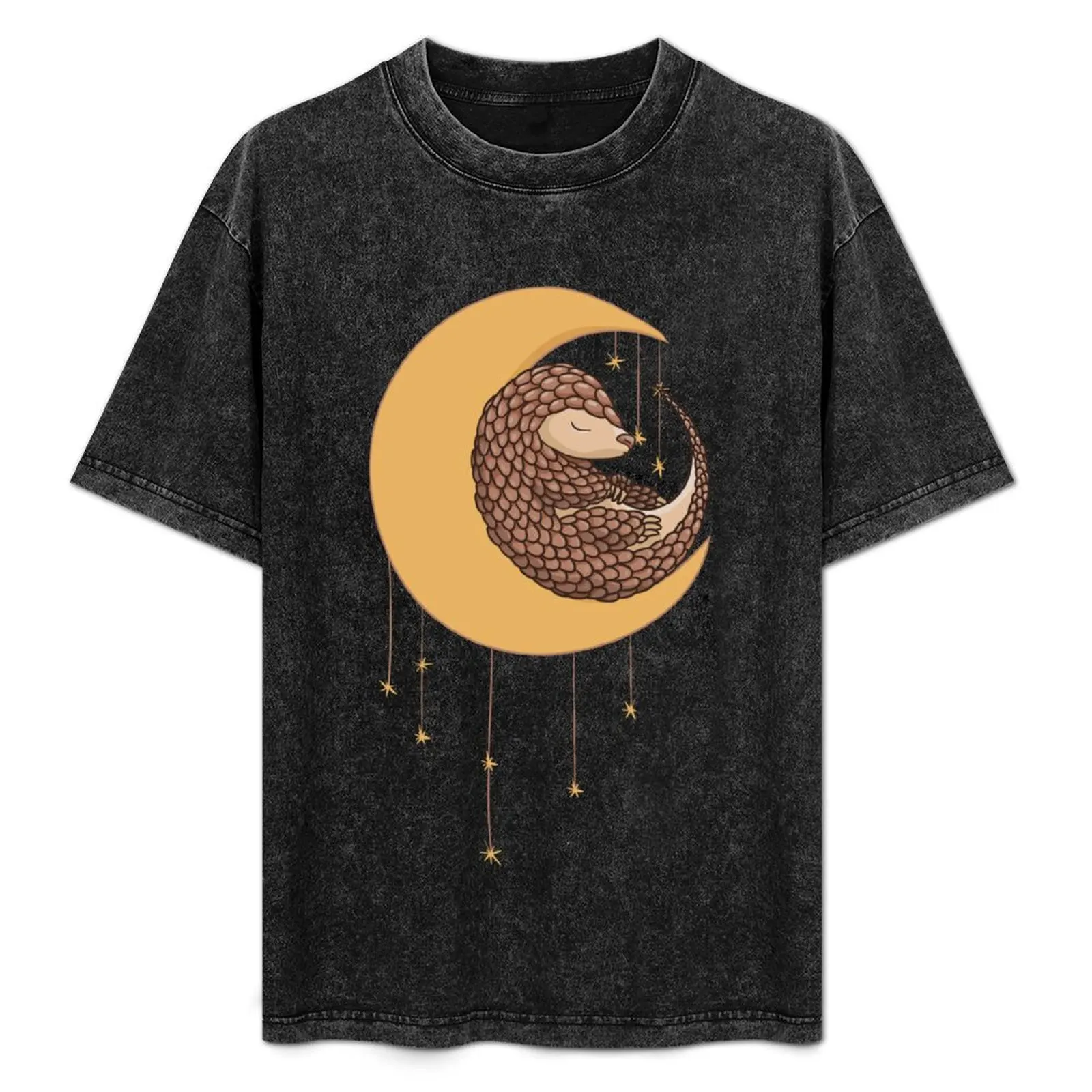 

Cute pangolin pattern T-Shirt t shirt man cotton man t shirt luxury T-Shirt