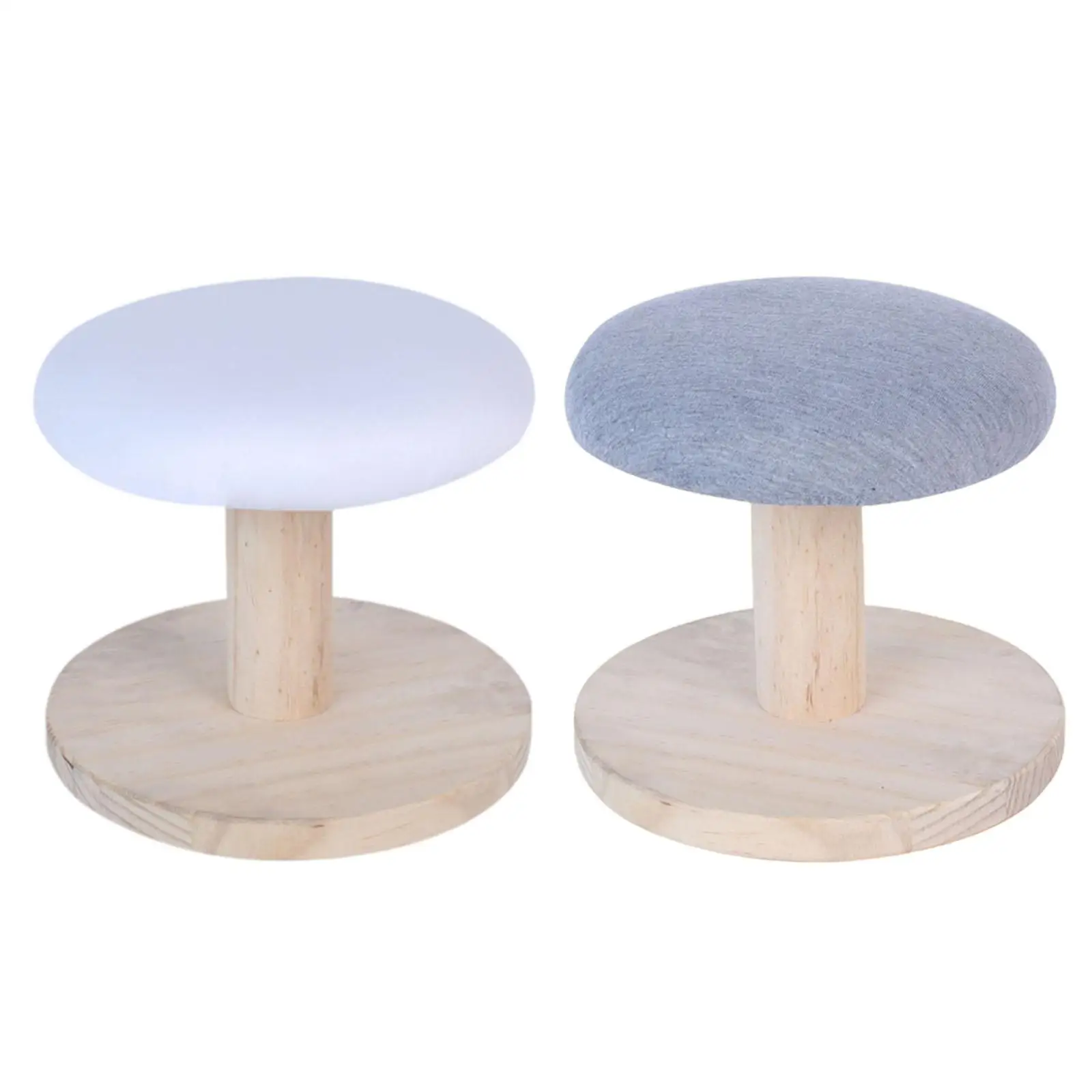 รอบสตูลรีดผ้าReding Padไม้หนาMiniเสริมเครื่องมือโต๊ะรีดผ้าแบบพกพาโต๊ะรีดผ้าสําหรับหัตถกรรมปลอกคอHome