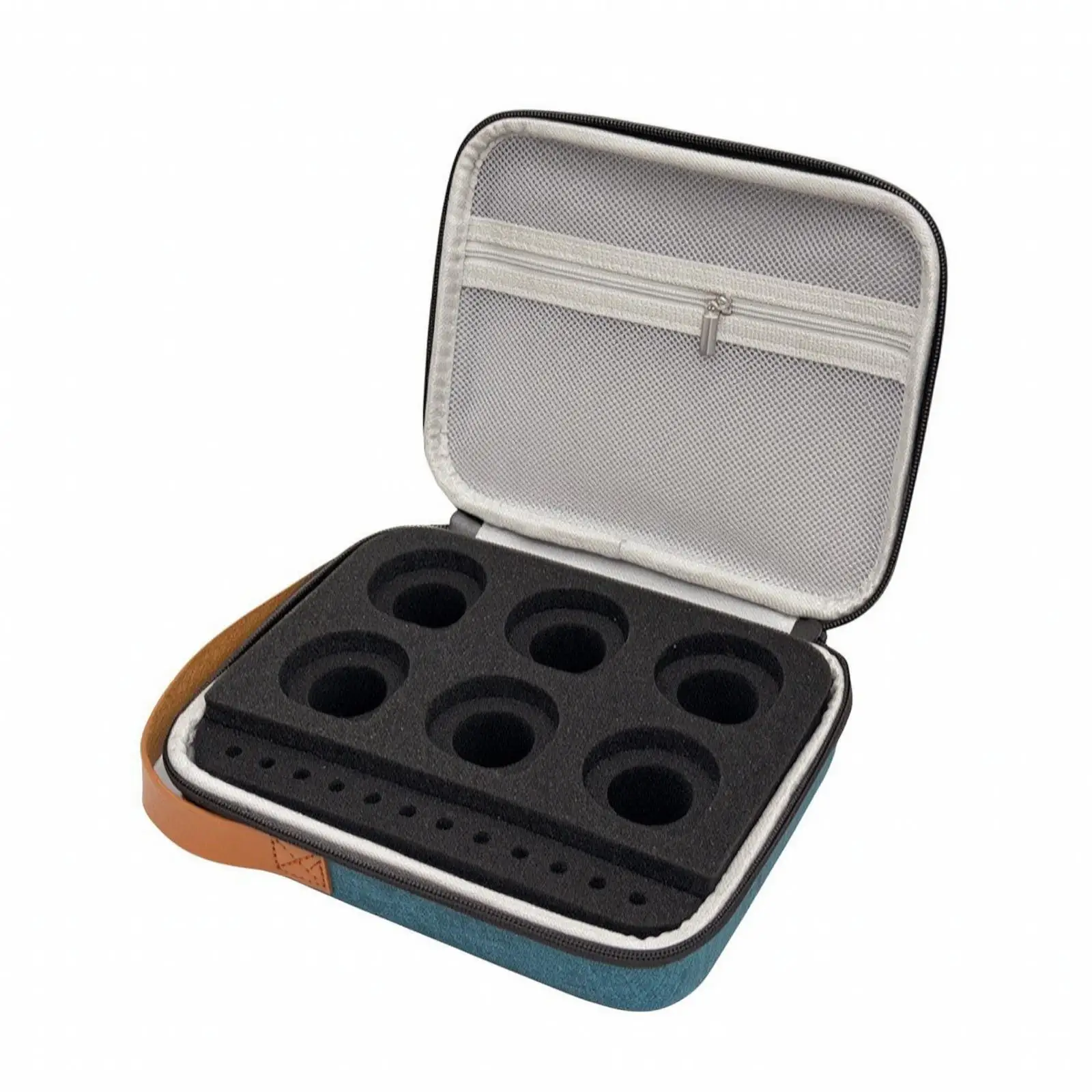 Lightweight Spinning Top Gear Case with 1680D Fabric and EVA Armor for Secure Storage of Battle Tops and Parts