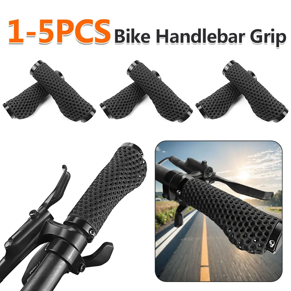 3D Printed Mountain Bike Handlebar Cover Shock Absorption Motorcycle Handlebar Grip MTB Cycling Handle for Scooter Bicycle