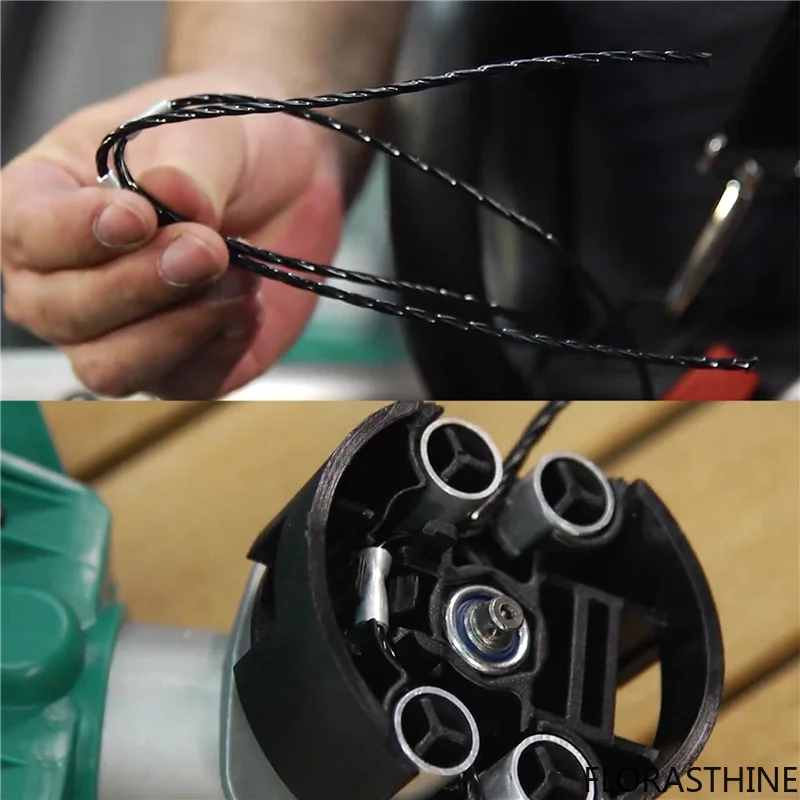 40Pcs F016800431 Cutting Line for AFS 23-37 Extra Strong Trimmer Grass Spool Line Brush Cutter Thread 37Cm-AT36