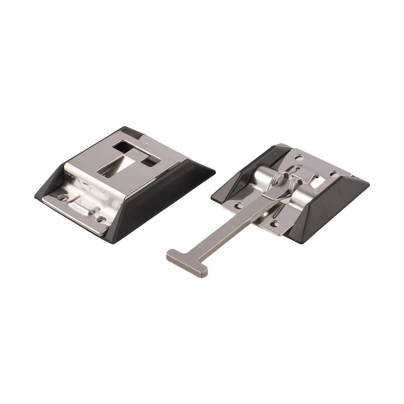 Heavy-duty Door Stop Hook Door Metal Door Security 304 Stainless Steel Door Clamp Compact Design Easy Installation