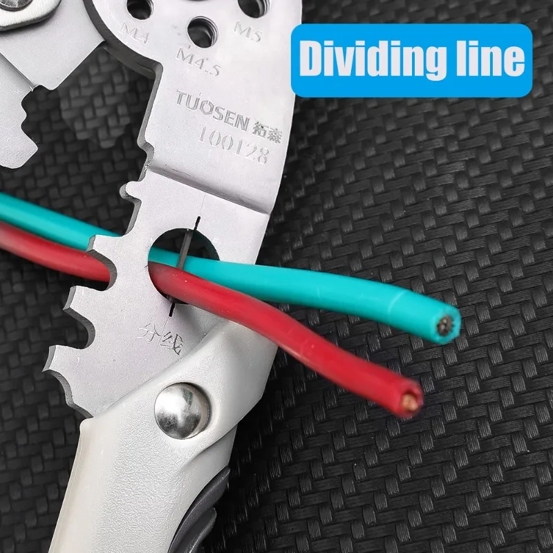 Electrical Wire Crimper Cable Cutter Adjustable Automatic Wire Stripper Tool Electrician Multi-Purpose Stripper Crimping Pliers